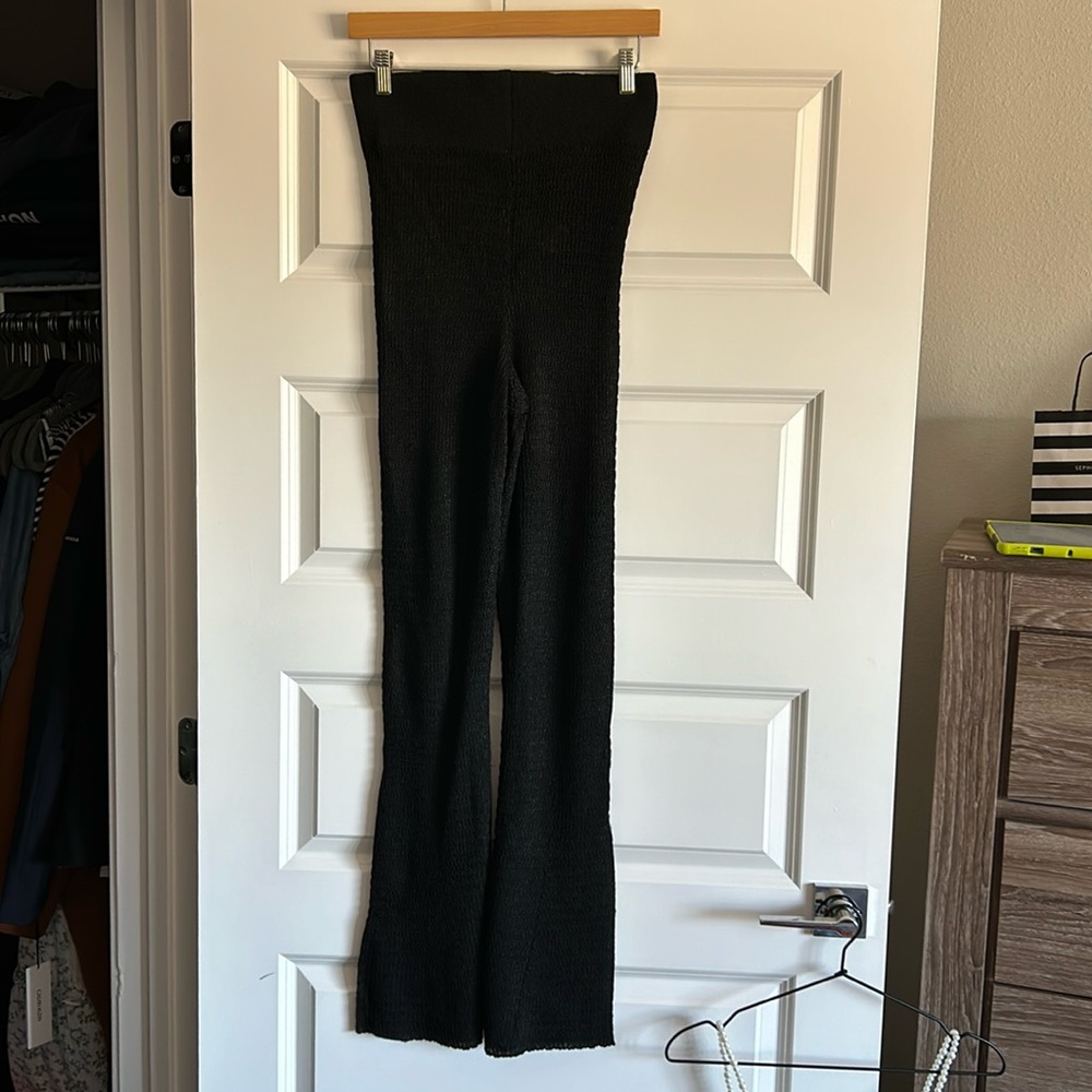 NWOT FREE PEOPLE KNIT PANTS SIZE S